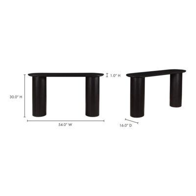 Povera Console Table Black JD-1052-02-0 JD 1052 02 70