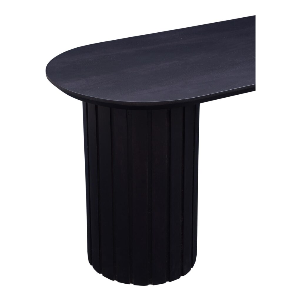 Povera Dining Bench Black - Image 3