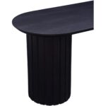 Povera Dining Bench Black JD-1053-02-0 JD 1053 02 02