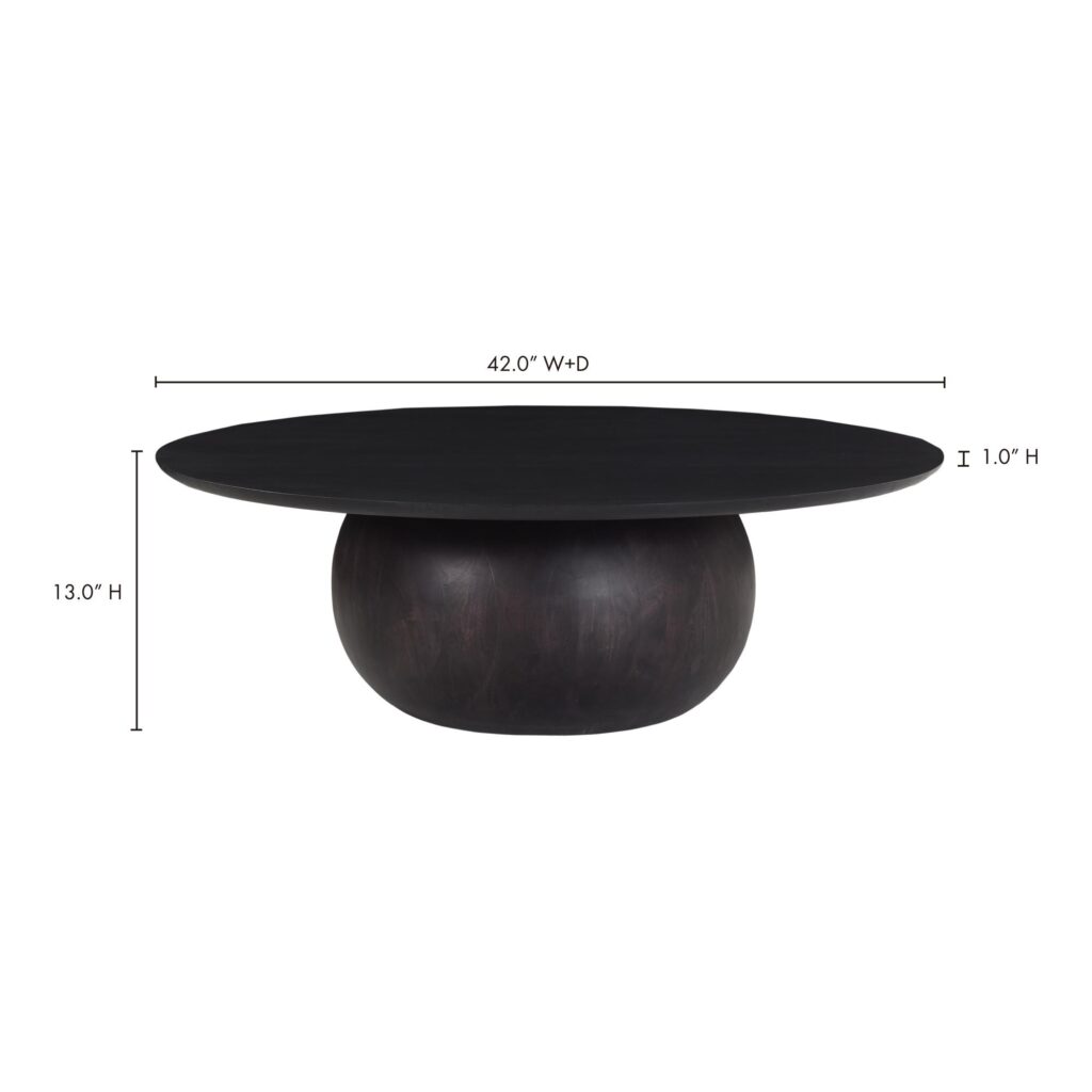 Bradbury Large Coffee Table Black - Image 6