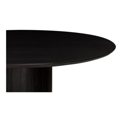 Povera Round Dining Table Black JD-1059-02-0 JD 1059 02 03