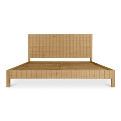 Povera King Bed Natural Oak JD-1061-24-0 JD 1061 24