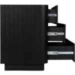 Povera 6 Drawer Dresser Black JD-1062-02 JD 1062 02 06