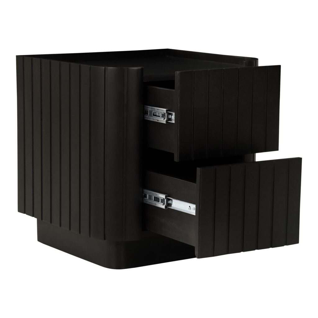 Povera Nightstand Black - Image 4