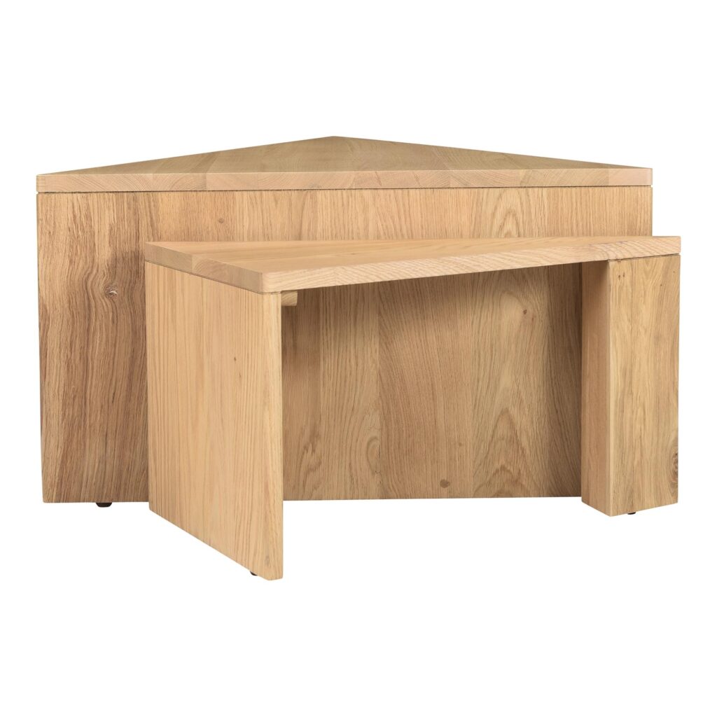 Aton Nesting Coffee Table Natural - Image 4