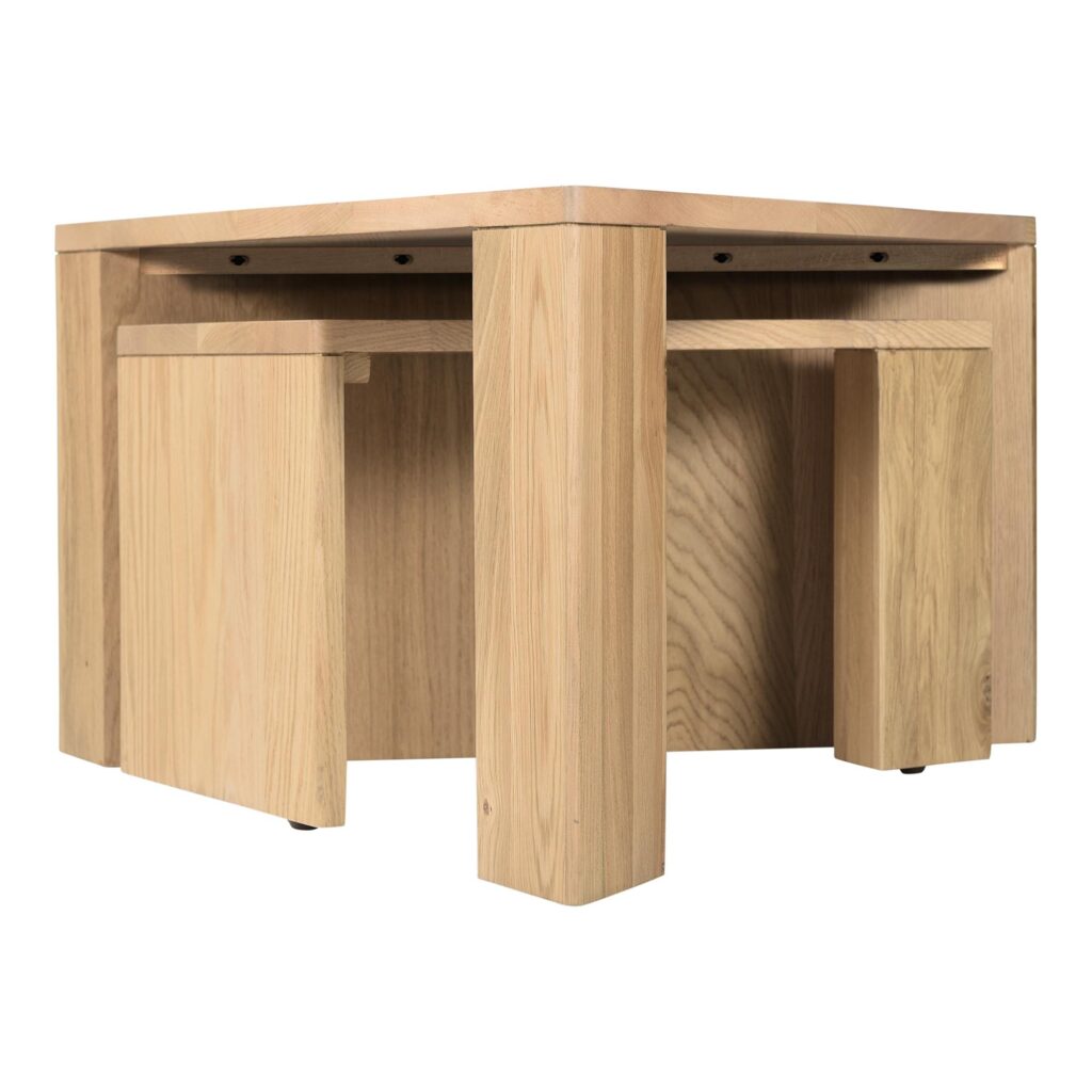 Aton Nesting Coffee Table Natural - Image 6