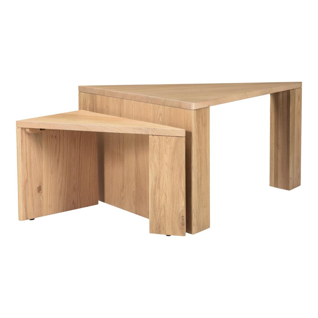 Aton Nesting Coffee Table Natural - Image 7