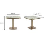 Celeste Cafe Table Green Onyx Marble 30 Celeste Cafe Table Green Onyx Marble JD-1067-16-0 JD 1067 16 0 70