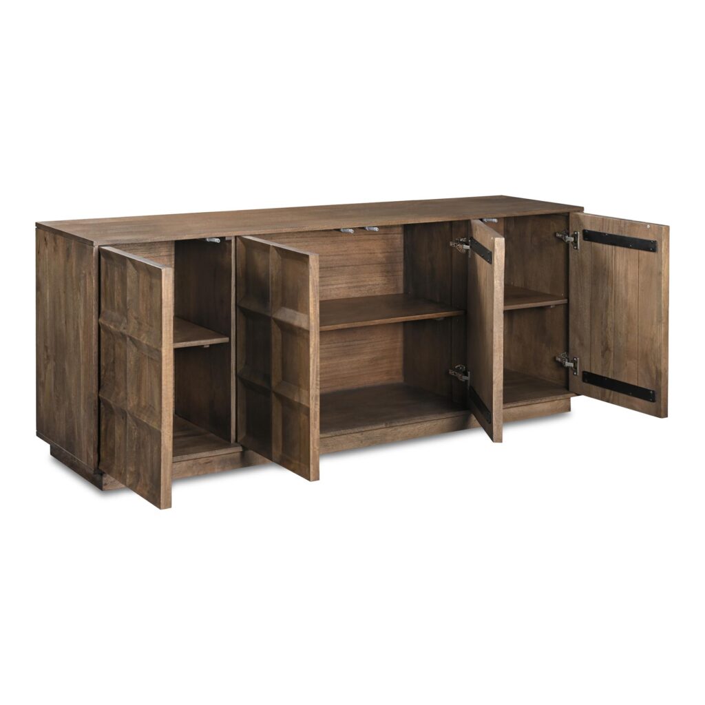 Bowen Sideboard Deep Brown - Image 4