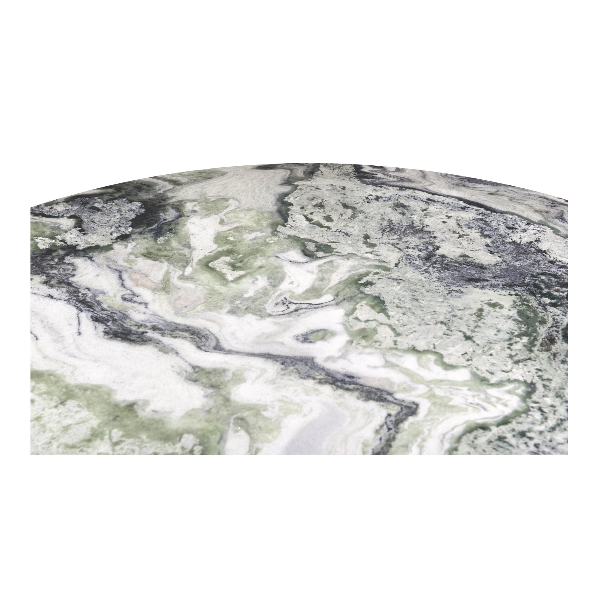 Celia Round Dining Table Green Onyx Marble 6 Celia Round Dining Table Green Onyx Marble - Image 6