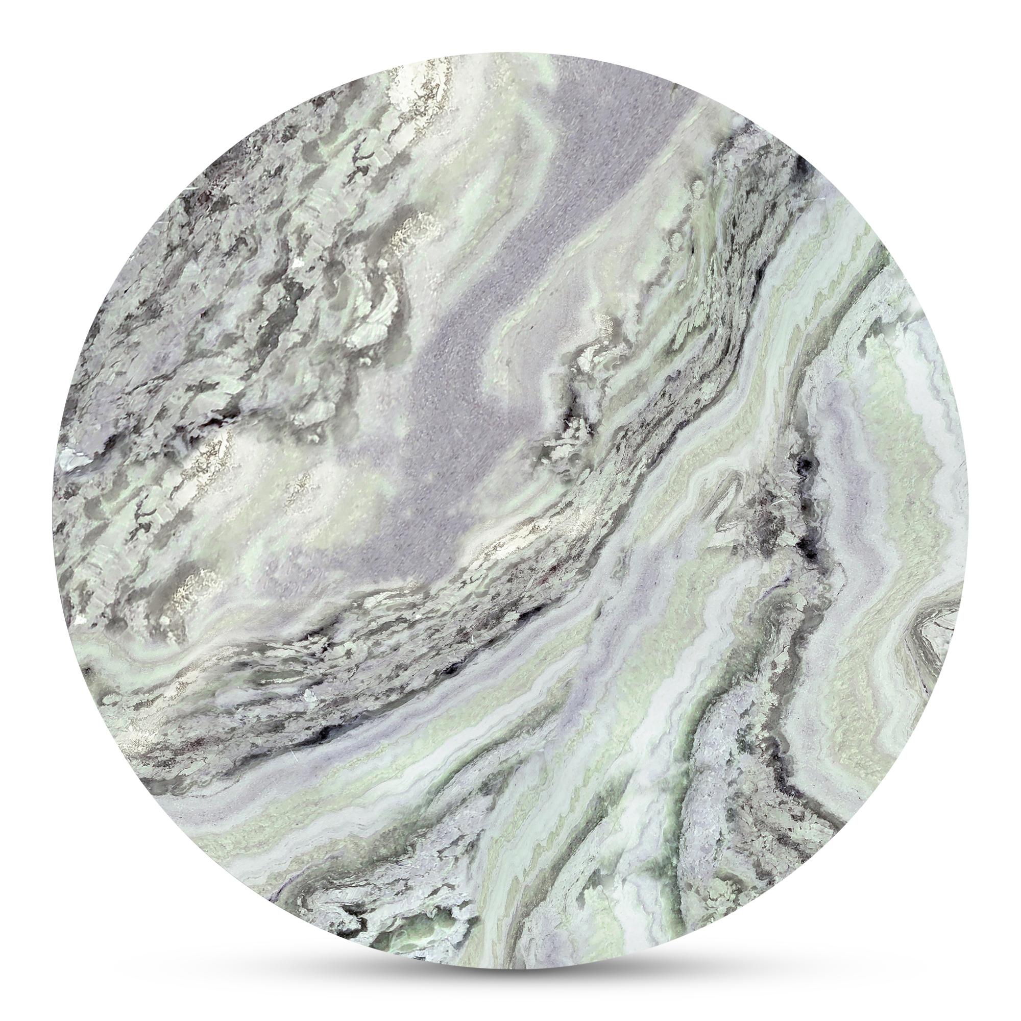 Celia Round Dining Table Green Onyx Marble 7 Celia Round Dining Table Green Onyx Marble - Image 7