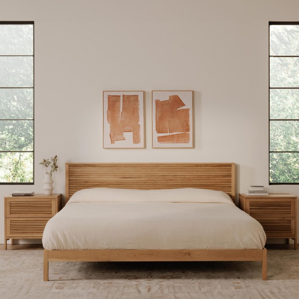 Teeda Queen Bed Natural - Image 11