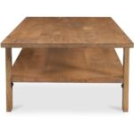 Workshop Coffee Table Vintage Brown JD-1085-03 JD 1085 03 02
