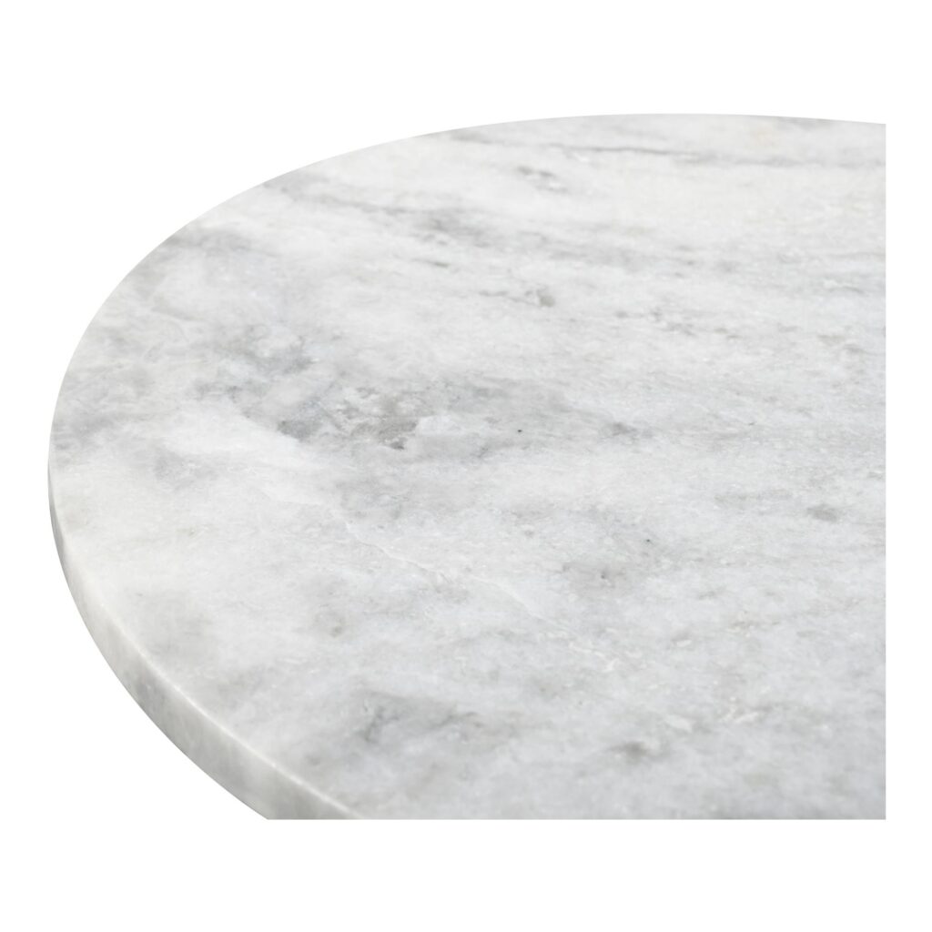 Evelyn Accent Table Ashen Gray Matrix Marble - Image 5