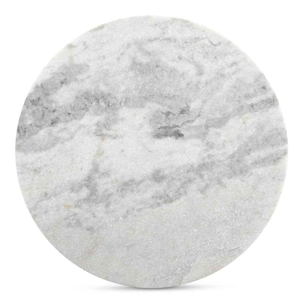 Evelyn Accent Table Ashen Gray Matrix Marble - Image 7