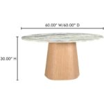 Evelyn Dining Table Onyx Marble 31 Evelyn Dining Table Onyx Marble JD-1093-16-0 JD 1093 16 0 70