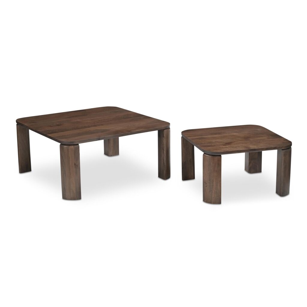 Bailey Nesting Coffee Table Deep Brown