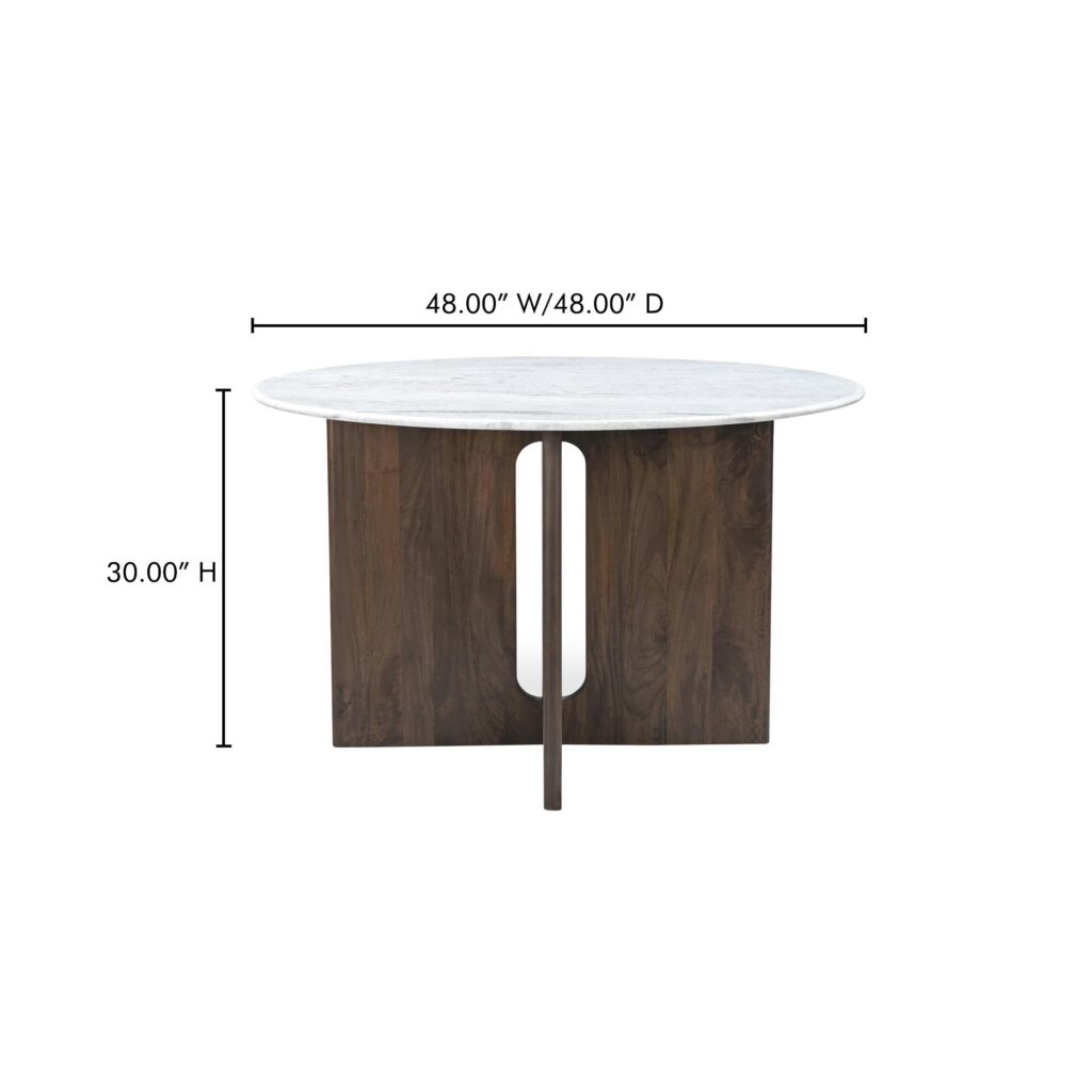 Stanley Dining Table White Marble - Image 9