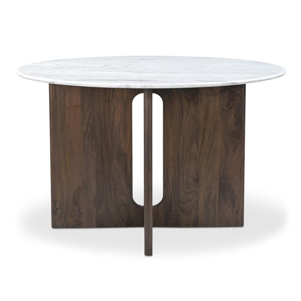 Stanley Dining Table White Marble