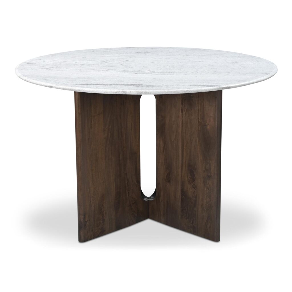 Stanley Dining Table White Marble - Image 3