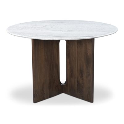 Stanley Dining Table White Marble JD-1095-15-0 JD 1095 15 0 Stanley side shadsilo