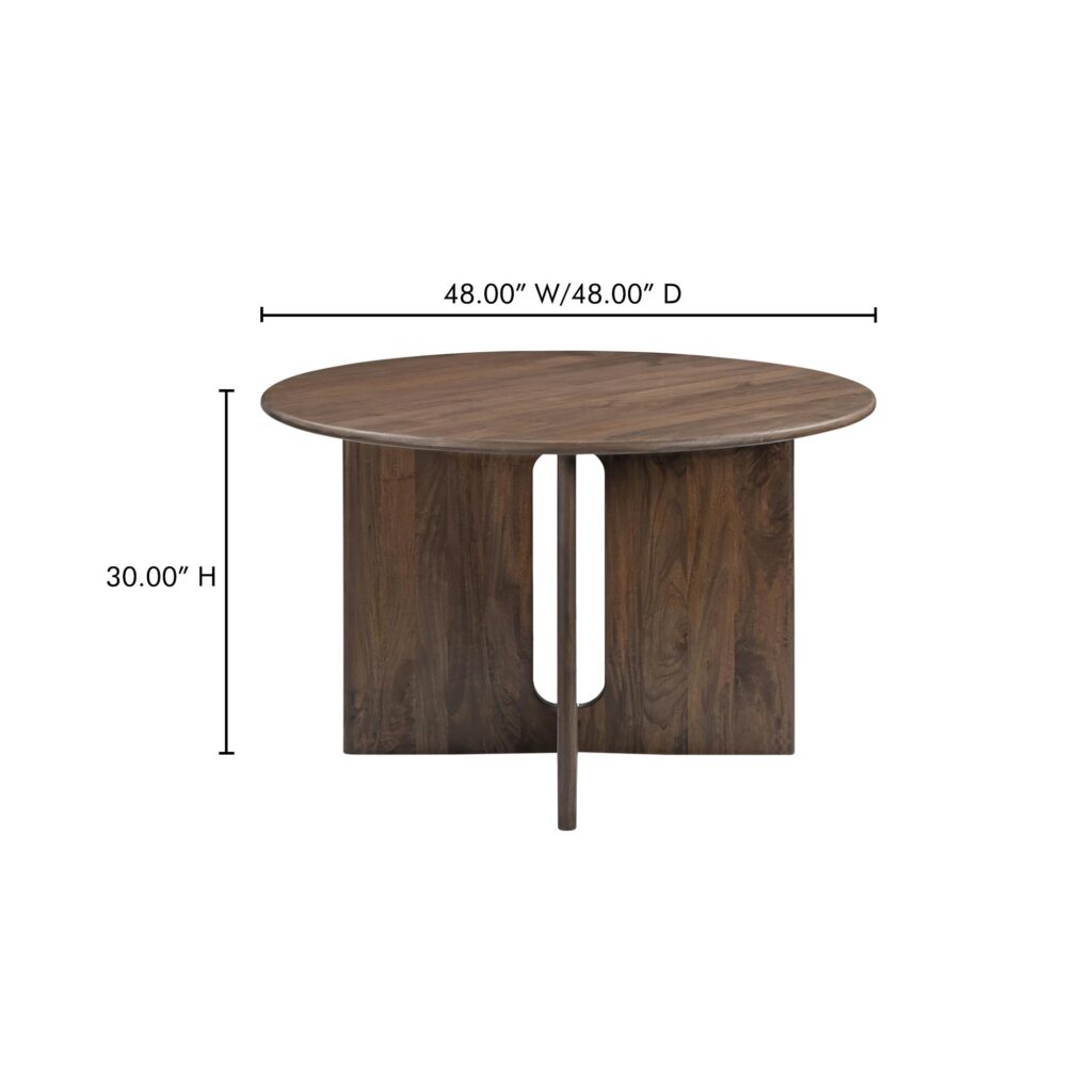 Stanley Dining Table Dark Brown - Image 8