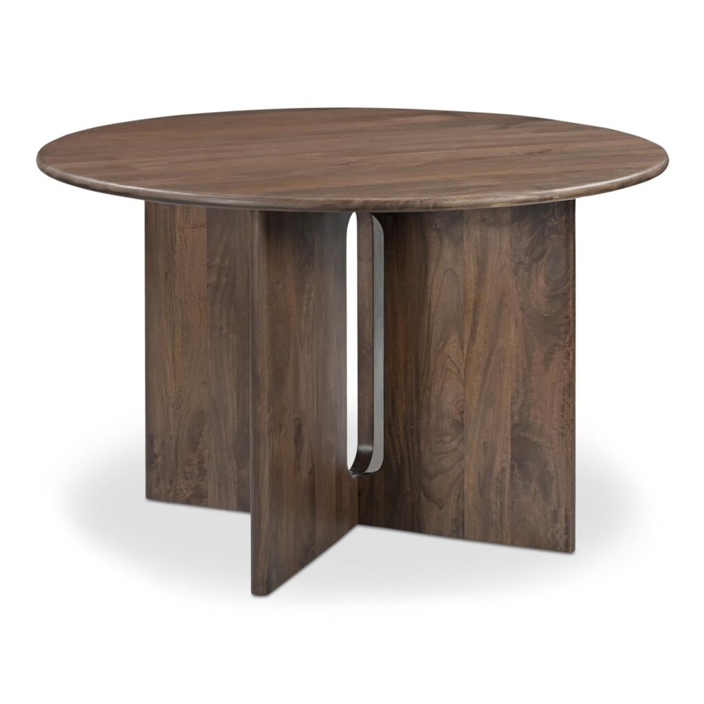 Stanley Dining Table Dark Brown - Image 2