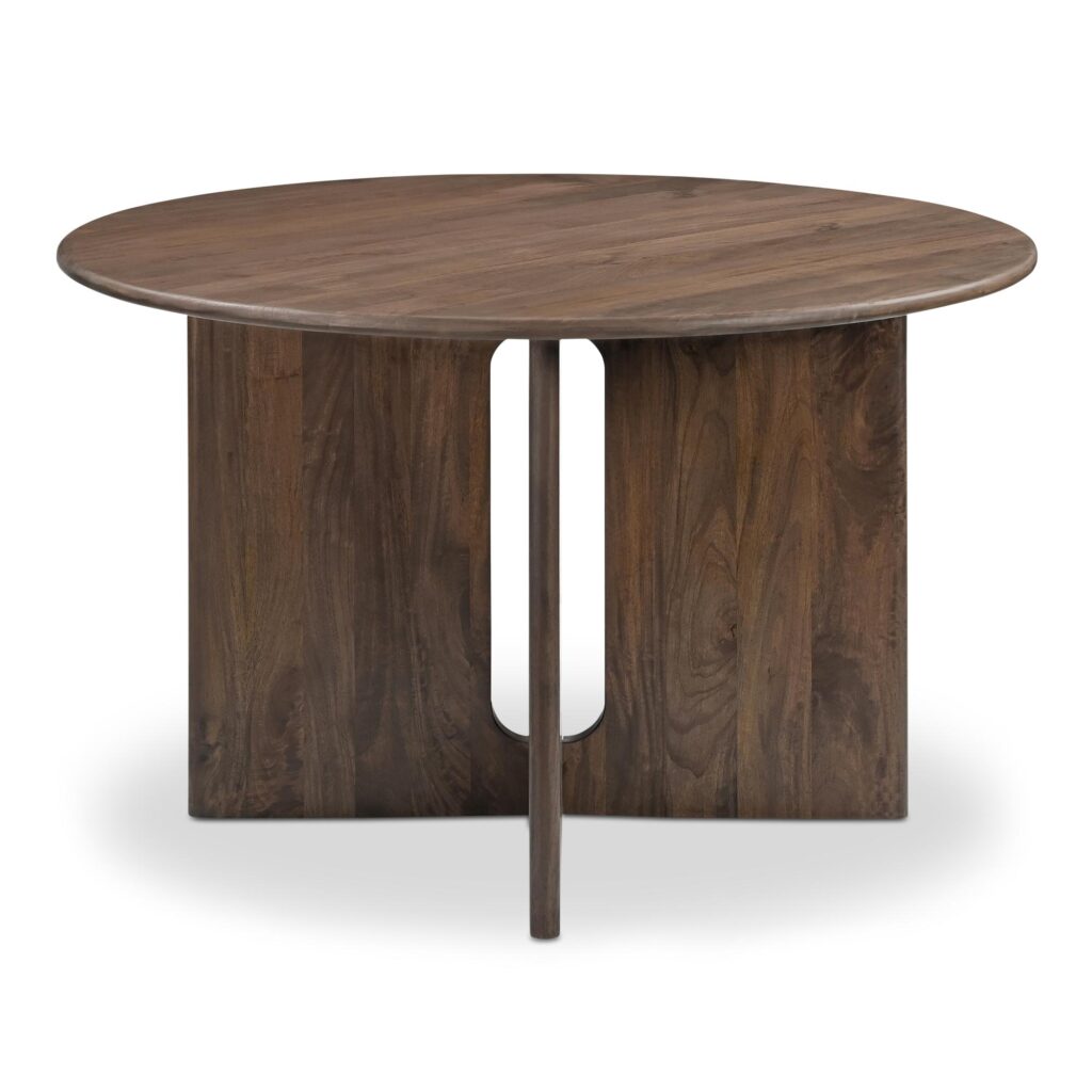 Stanley Dining Table Dark Brown