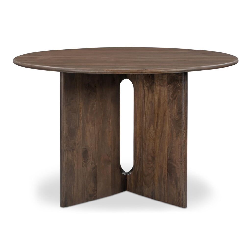 Stanley Dining Table Dark Brown - Image 3