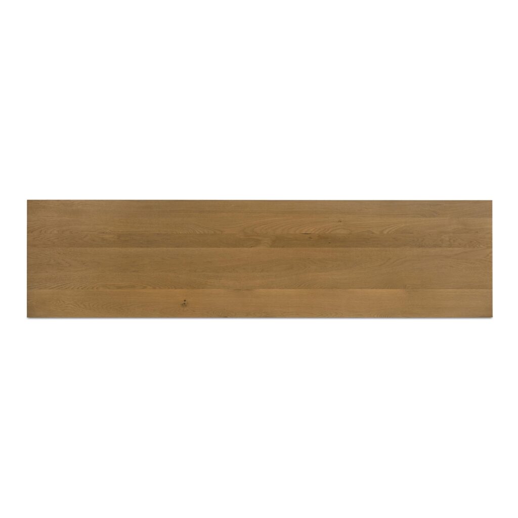 Gia 6 Drawer Dresser Brown - Image 6