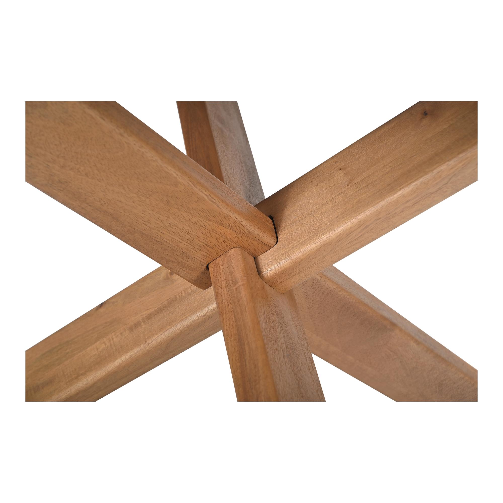 Wesley Dining Table Vintage Brown 5 Wesley Dining Table Vintage Brown - Image 5