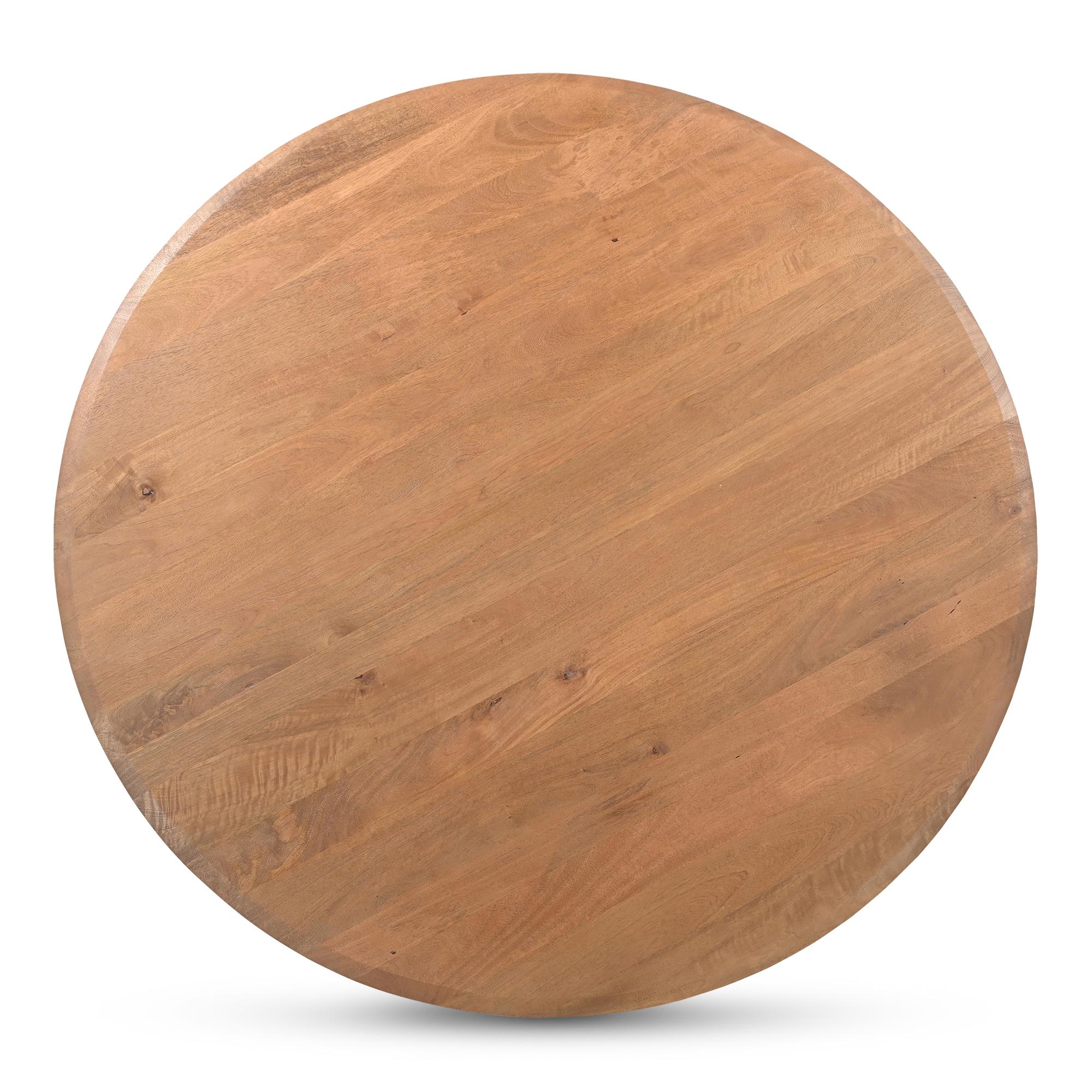 Wesley Dining Table Vintage Brown 4 Wesley Dining Table Vintage Brown - Image 4