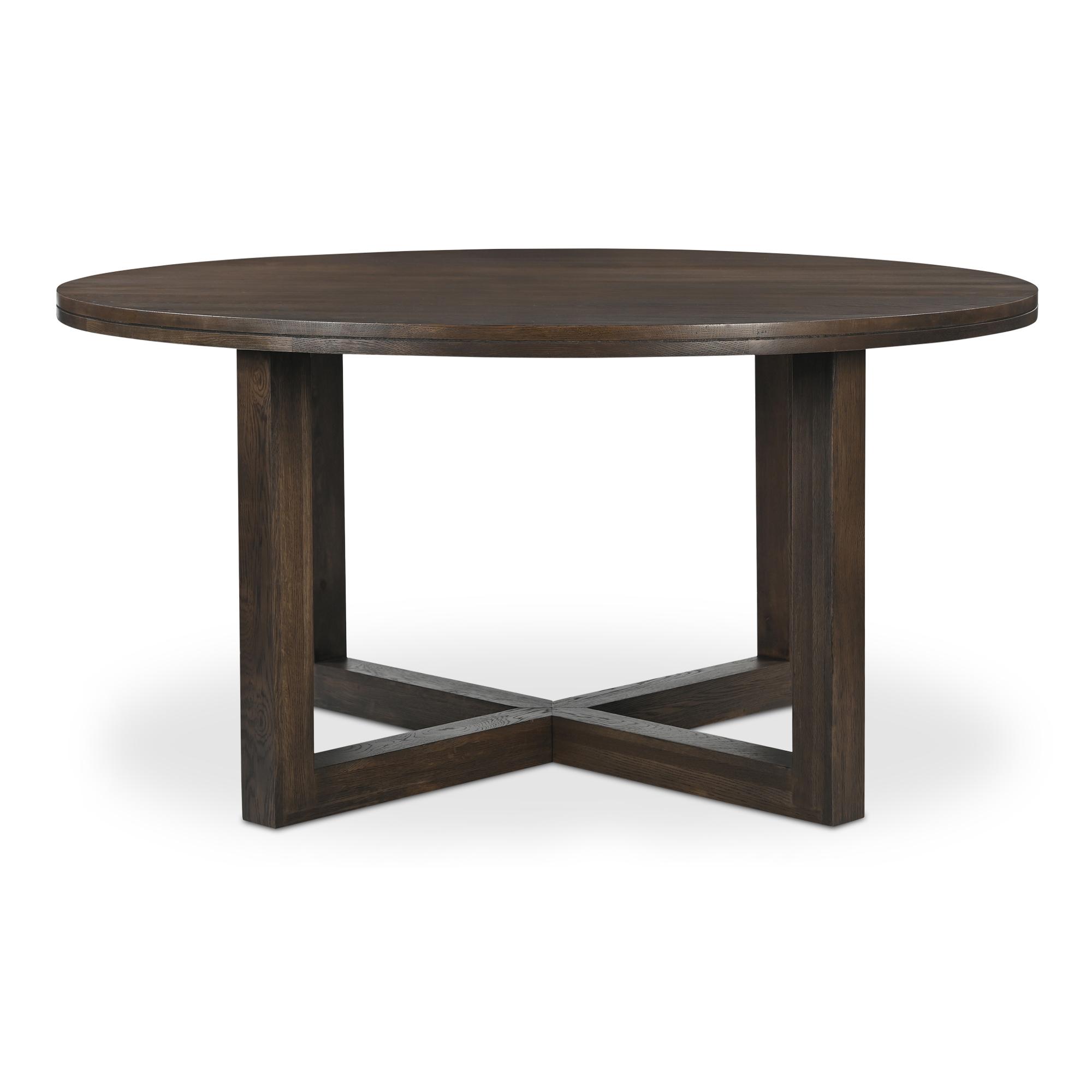 Joel Dining Table Dark Brown 1 Joel Dining Table Dark Brown
