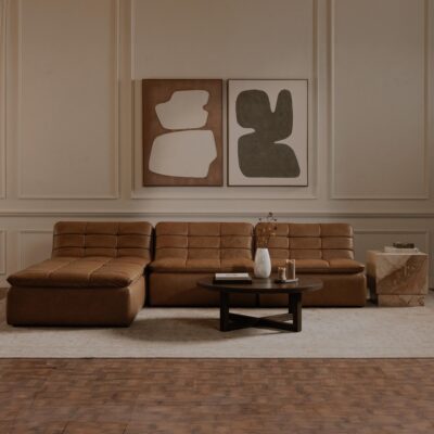 Joel Coffee Table Dark Brown