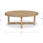 Joel Coffee Table Natural 19 Joel Coffee Table Natural JD-1102-24 JD 1102 24 70