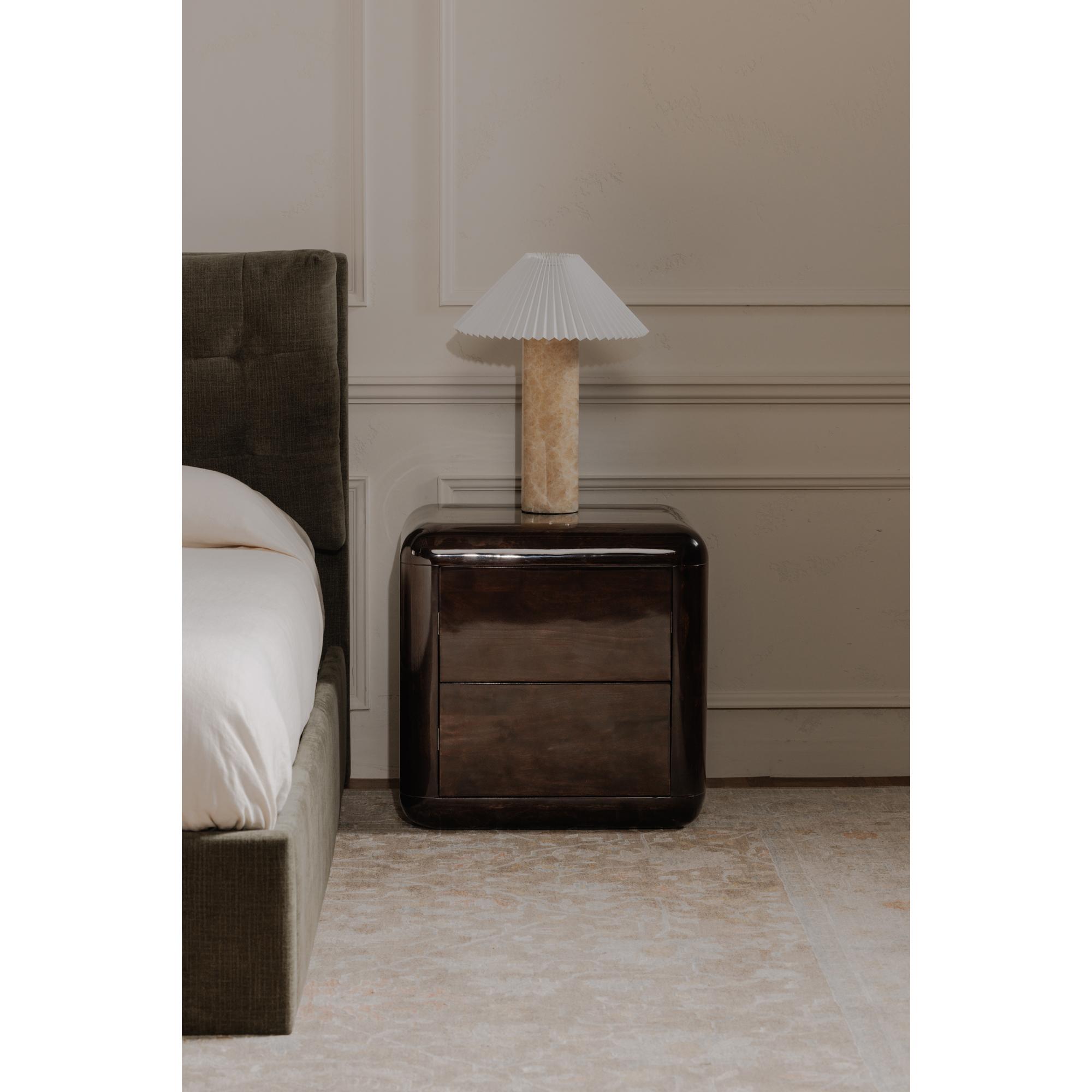 Rory Nightstand Dark Brown 8 Rory Nightstand Dark Brown - Image 8