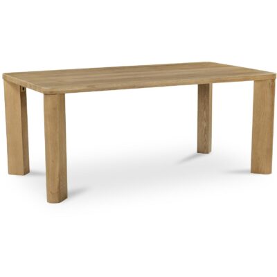 Segment Dining Table Wood Small Heritage Brown