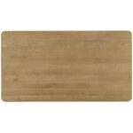 Segment Dining Table Wood Small Heritage Brown JD-1107-20-0 JD 1107 20 0 Segment top shadsilo