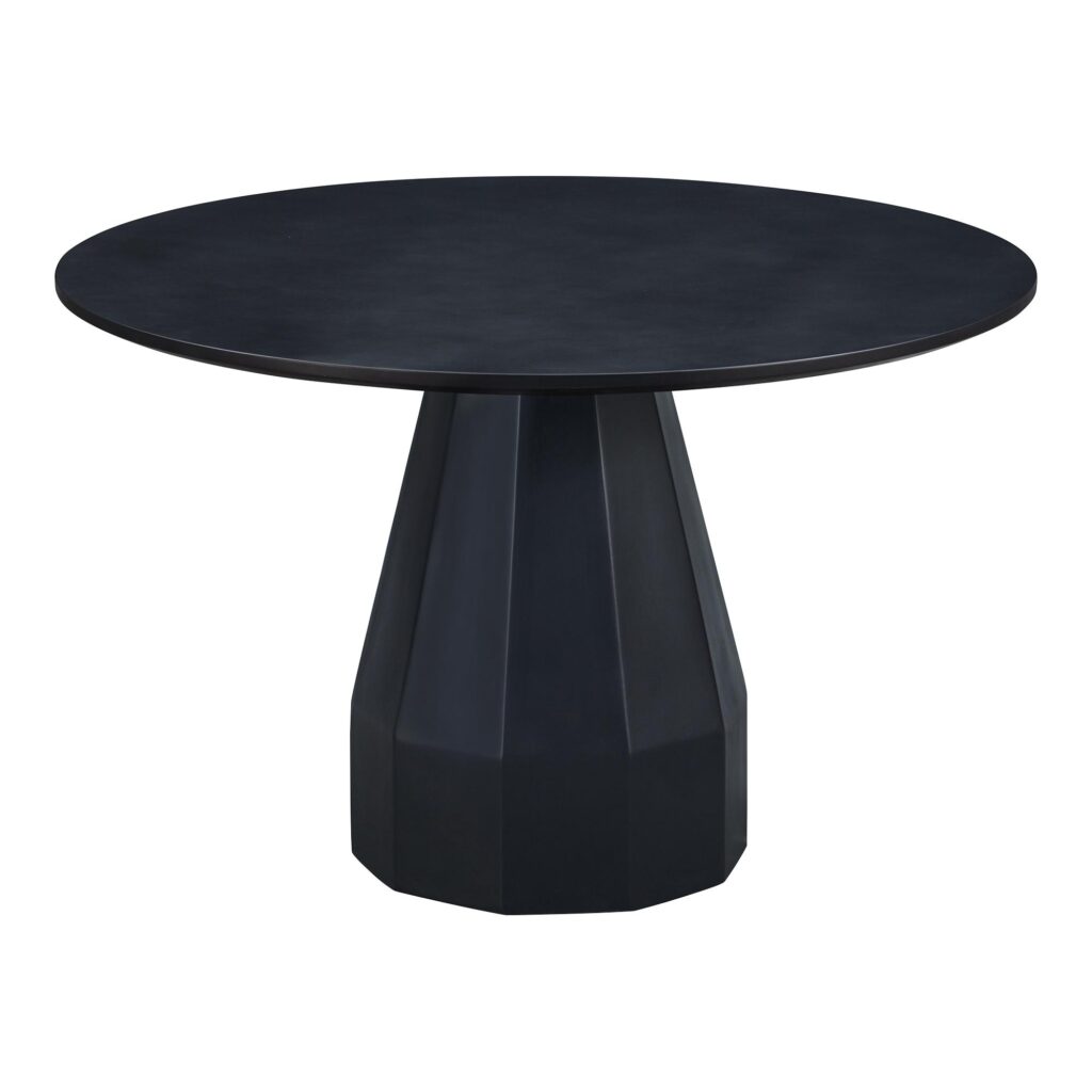 Templo Outdoor Dining Table Black - Image 2