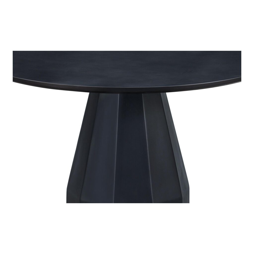 Templo Outdoor Dining Table Black - Image 3