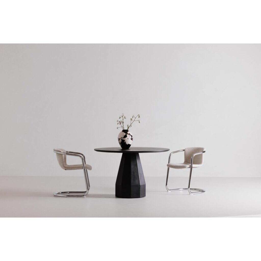 Templo Outdoor Dining Table Black - Image 8