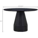 Templo Outdoor Dining Table Black JK-1010-02-0 JK 1010 02 70