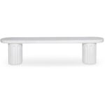 Eris Outdoor Dining Bench JK-1012-18-0 JK 1012 18 0 Eris back silo