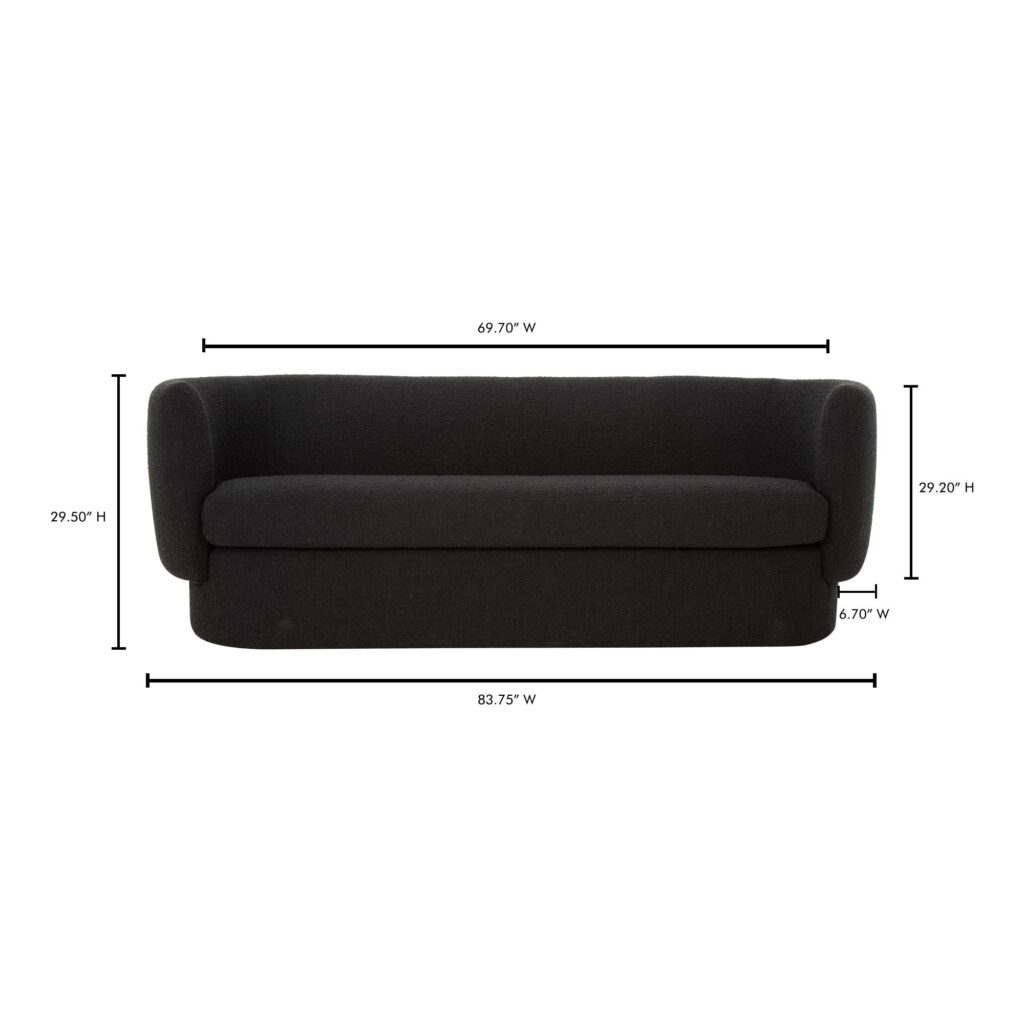 Koba Sofa Maya Black - Image 9