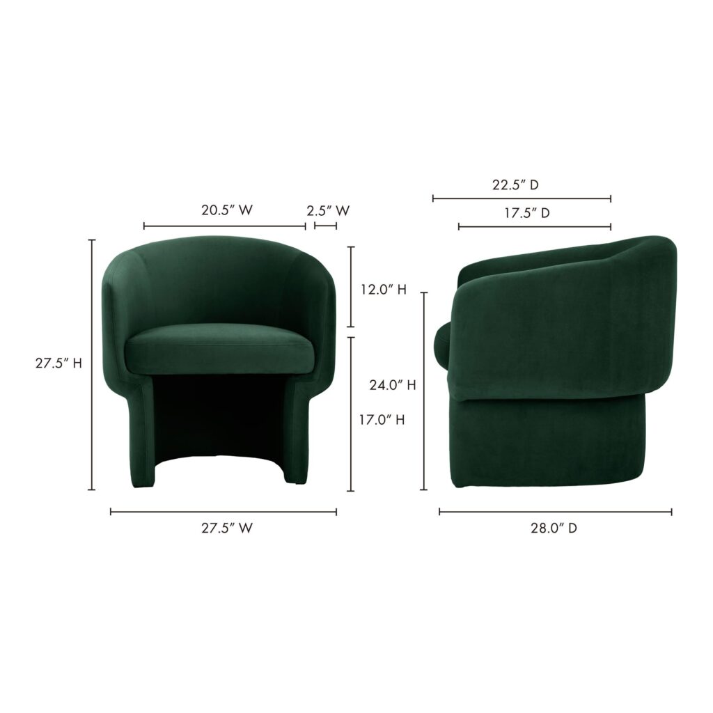 Franco Chair Dark Green - Image 9