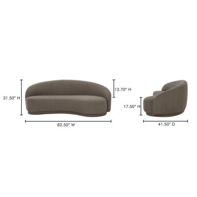 Excelsior Sofa JM-1009-39 JM 1009 39 70