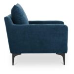 Paris Armchair Blue JM-1010-26 JM 1010 26 Paris side right shadsilo