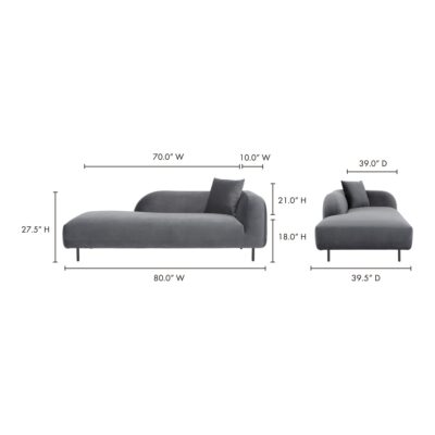 Deleuze Chaise JM-1013-25 JM 1013 25 70