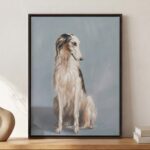 Blue Framed Painting JQ-1060-37 JQ 1060 37 00