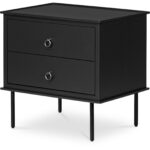 Reagan Nightstand Black JU-1006-02 JU 1006 02 01